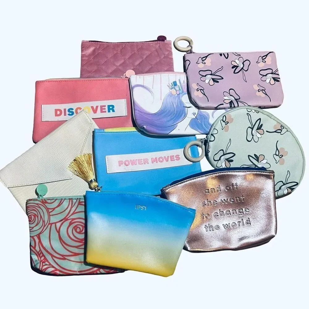 Lot of Ipsy Bag (10) Bags